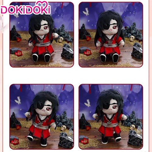 DokiDoki Anime Heaven Official's Blessing XieLian/Hua Cheng Plushies Doll Tian Guan Ci Fu  TGCF | 【PRESALE】Hua Cheng Doll&Clothes-With Skeleton