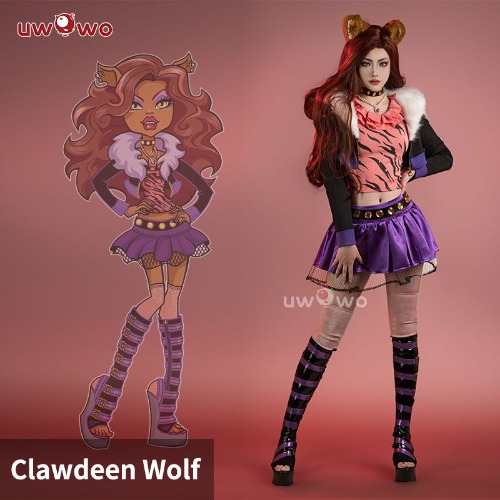 【In Stock】Uwowo Uwowo Monster High Clawdeen Wolf G1 Dress Halloween Cosplay Costume