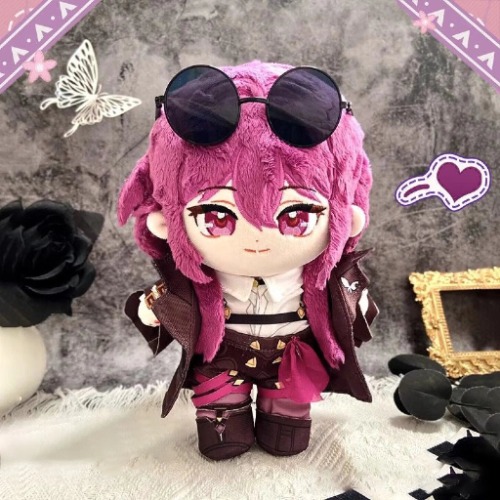 20cm Kafka Plushies Honkai Star Rail | Naked doll+outfit+sunglasses