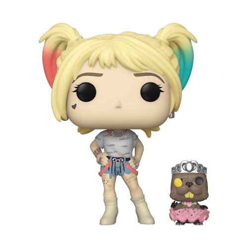 Funko Pop! Heroes: Birds of Prey-Harley Quinn mit Beaver - Vinyl-Sammelfigur - Geschenkidee - Offizielle Handelswaren - Spielzeug Für Kinder und Erwachsene - Movies Fans - Modellfigur Für Sammler - POP! Standard