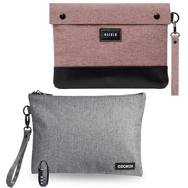 OZCHIN Smell Proof Bag and Combination Lock Bag