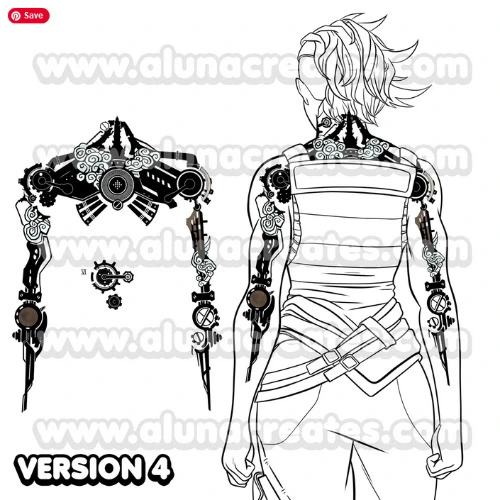 Vi Temporary Tattoos - Full Set