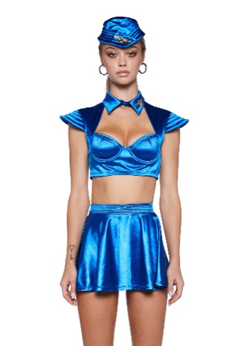 Toxic Airlines Costume Set | DARK BLUE / XX-Small