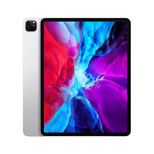 2020 Apple iPad Pro (12.9-zoll, Wi-Fi, 256GB) - Silber (Generalüberholt) - 256GB - Silber