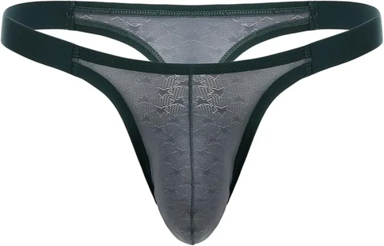 2x Casey Kevin Men's Thongs Underwear Mesh Tagless G-strings 2XL