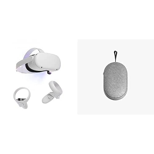 Meta Quest 2 — Advanced All-In-One Virtual Reality Headset — 128 GB with Carrying Case - Starter Bundle - 128GB