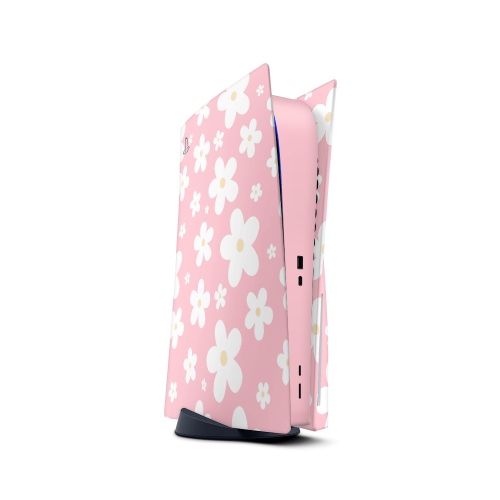 Sweet Daisies PS5 Skins - Disc Version