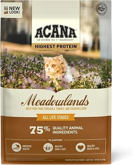 Acana MeadowLands 10lbs Grain Free