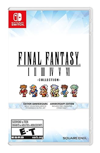 FINAL FANTASY I-VI Collection Anniversary Edition - 2024 (NSW)