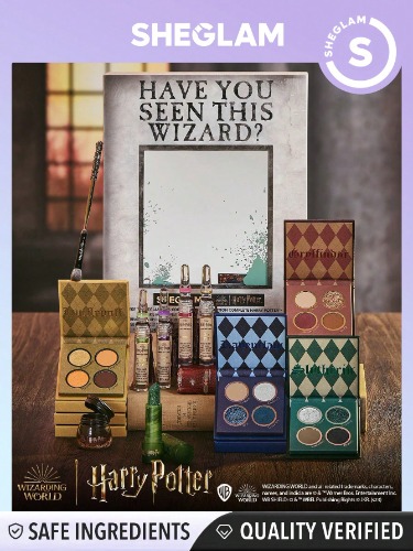 Harry Potter™ X SHEGLAM Full Collection Set Valentine'S Day Decor Love Gift Winter Y2K Makeup Party Beach Travel Holiday Camping Outdoors Present Rose Fashion Girl New Year Cosmetic Cosplay Best Trip Festivals Color Fancy Campus School Charm Vibe Cny Chinese New Year