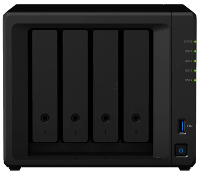 Synology Synology DiskStation DS423+ NAS & lagringsserver Stativ (8U) Ethernet LAN Sort J4125 
