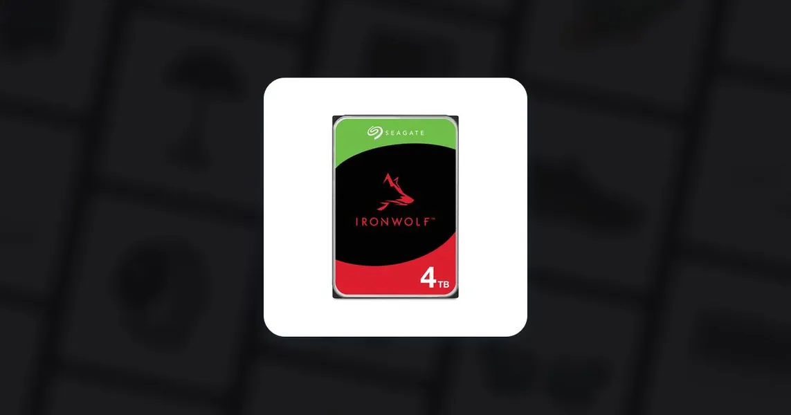Seagate IronWolf ST4000VN006 4TB - Sammenlign priser & anmeldelser på PriceRunner Danmark