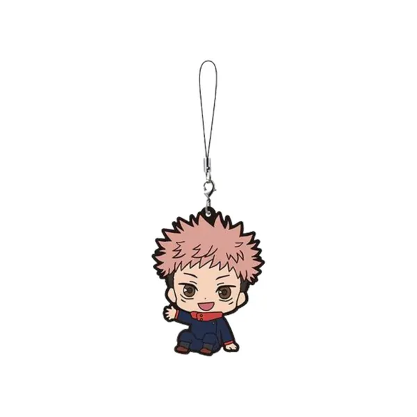 Jujutsu Kaisen Vol. 4 Yuji Itadori Mascot Rubber Strap
