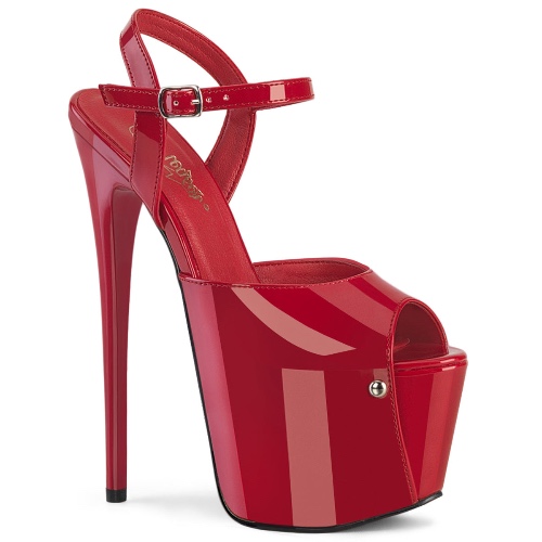 Red Pleaser Heels (7” Jubilant-09)