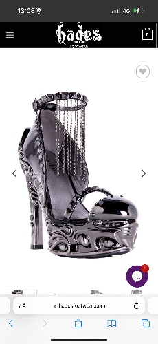 Hades Steel High Heels