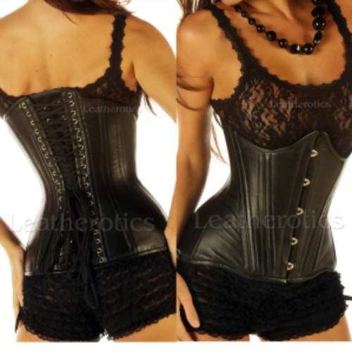  Leather Corset (Steel Boned)