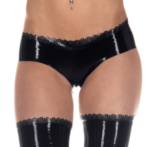 Latex Lace Panties