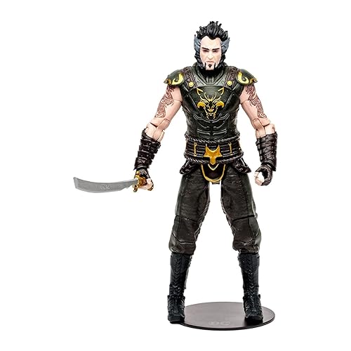 McFarlane Toys - DC Gaming Build-A 7IN Figures WV1 - Arkham City - RA'S AL GHUL - Ra's Al Ghul