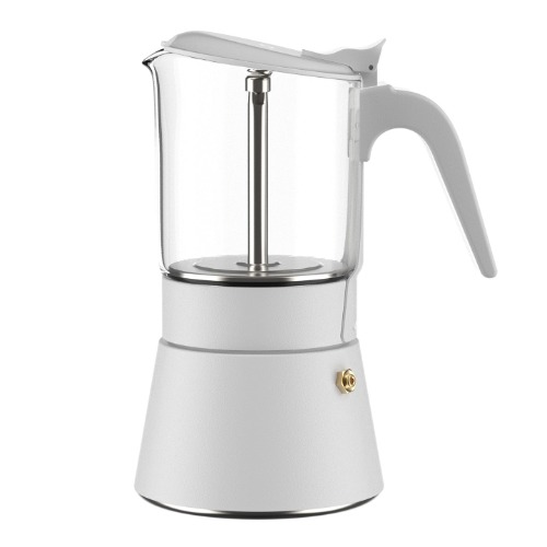 Clear Brew™ Moka Pot - 240ml / White