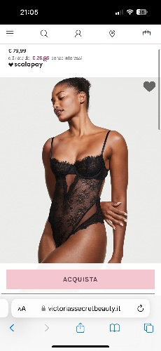 Body A Balconcino Non Foderato Wicked | Victoria's Secret Italia