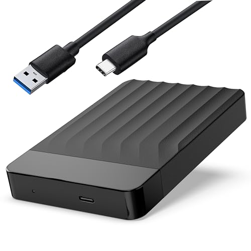 Meyritech 1TB USB 3.0 Hard Drive Type-C for Portable External Data Storage, Macbook, iMacs, PCs, Laptops, Xbox One & PS4 Consoles (Capacity, 1TB) - Capacity - 1TB
