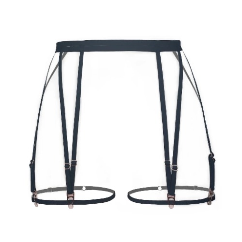 Frisson Garters Black - M/L / Black