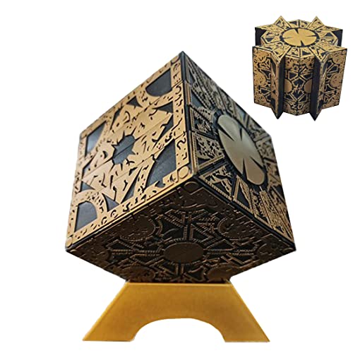 Hellraiser Puzzle Box, Detachable and Rotatable Puzzle Box Deformable, Suitable for Children a nd Adults Novelty Scary Film Puzzle Box