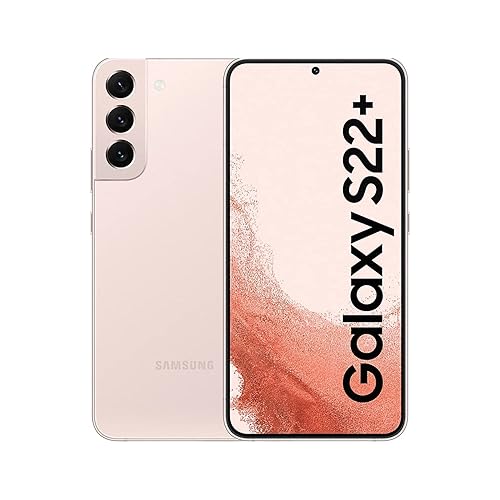 Samsung Galaxy S22+ 5G Mobile Phone 256GB SIM Free Android Smartphone Pink Gold - Unlocked for All Carriers - Pink Gold - 8 GB