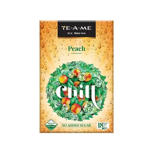 TE-A-ME Chill Peach Ice Infusion Tea, 18 Pyramid Infusion Tea Bags | Ice Brews | Cold Brew | Iced Tea : Amazon.in: Grocery & Gourmet Foods