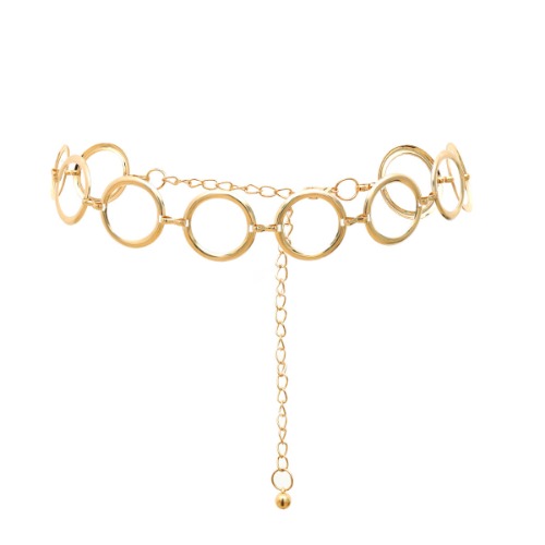 Soul Snatch | Golden Hoop Waist Chain - Gold
