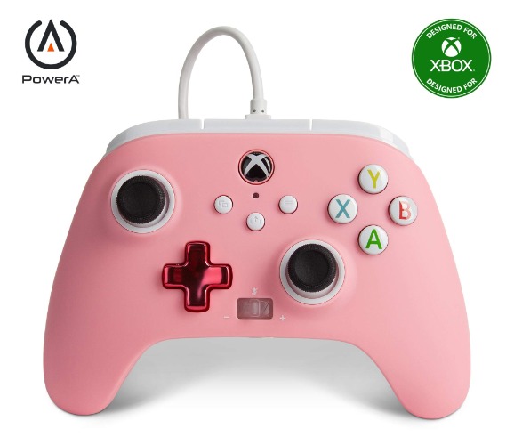 PowerA Enhanced Wired Controller for Xbox Series X|S - Pink - Pink