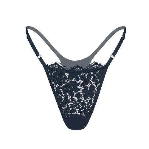 Frisson Micro-G Thong Black - M / Black