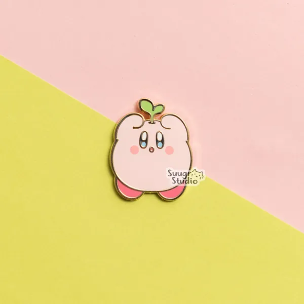 Sprout Poyo Hard Enamel Pin - [A Grade] / Locking Clasp