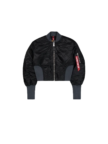 Waisted MA-1 Bomber Jacket Women
