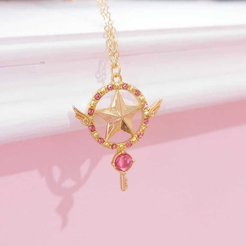 Magical Girl Wand Necklaces - Star