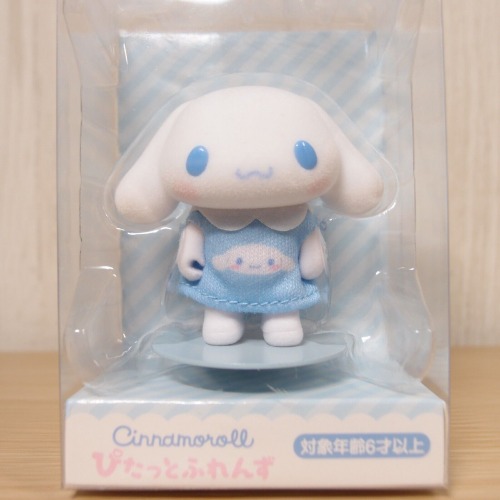Sanrio Original Cinnamoroll Flocky Figure Japanese Doll Pitatto Friends Mini