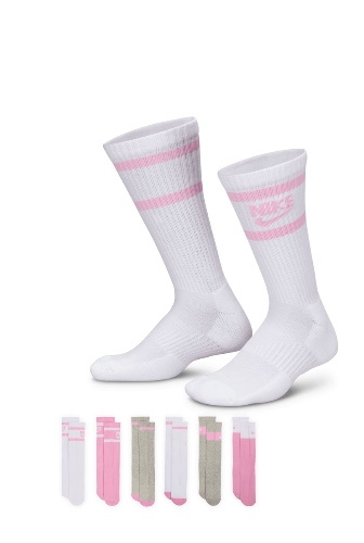 Pink Nike socks 