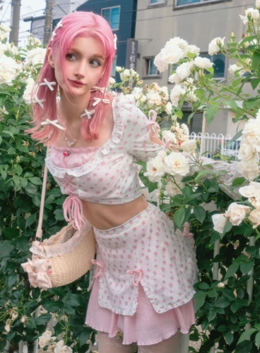 blushing rose set 🎀