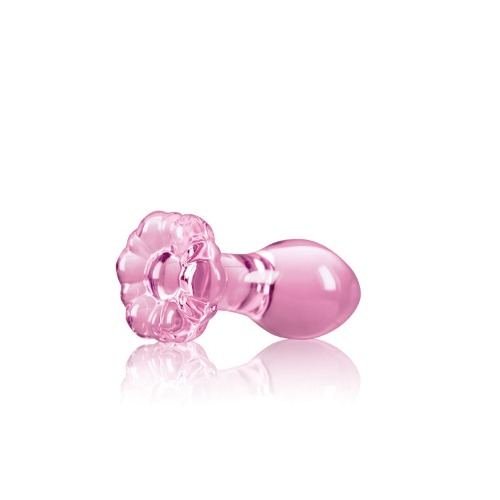 Classic Crystal Heart Plug - Daisy