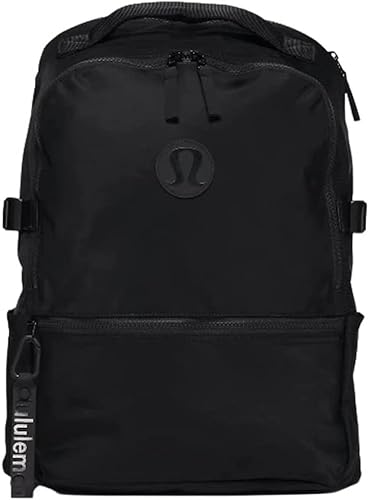 LULULEMON Lightweight New Crew fits 15" laptop Backpack 22L Gym Travel School - Black - Black