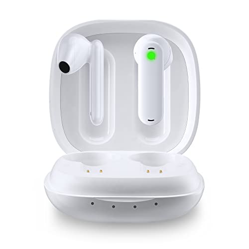 Translator Headphones Device - Bidirection Simultaneous Translation, Language Translator Device with 40 Languages & 93 Accent Online,Translator Earbuds,APP Control, Fit for iOS & Android - No offline package - White