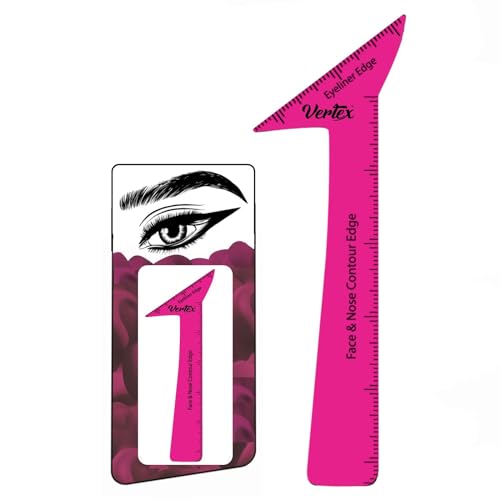 Eyeliner Stencils Pencil Liquid Liner Gel Stamp Pen For Beginners Use Thin Angled Eye Brush Waterproof Makeup Wing Tips Eyeshadow Brushes Eyebrow Kit Stencil Sharpener Black Fine Point Winged Tip Pot