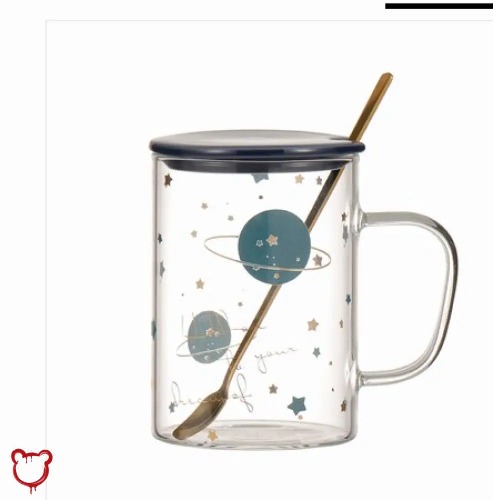 Glass Coffee Mug - A / 401-500ml