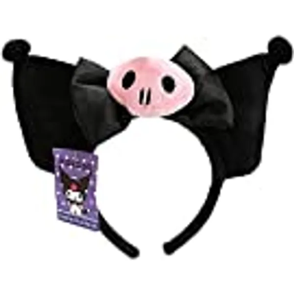 Kuromi Hairpin Ear Headband Cinnamon Girls Kawaii Costume Cosplay Halloween Christmas Melody Plush Hairband Gift