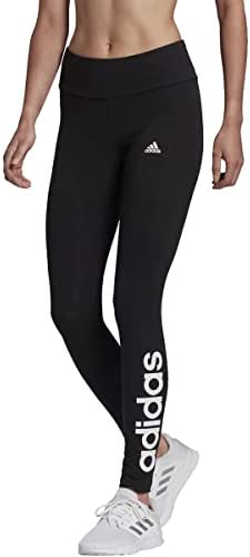 adidas Women's Linear Legging - Small Black/White