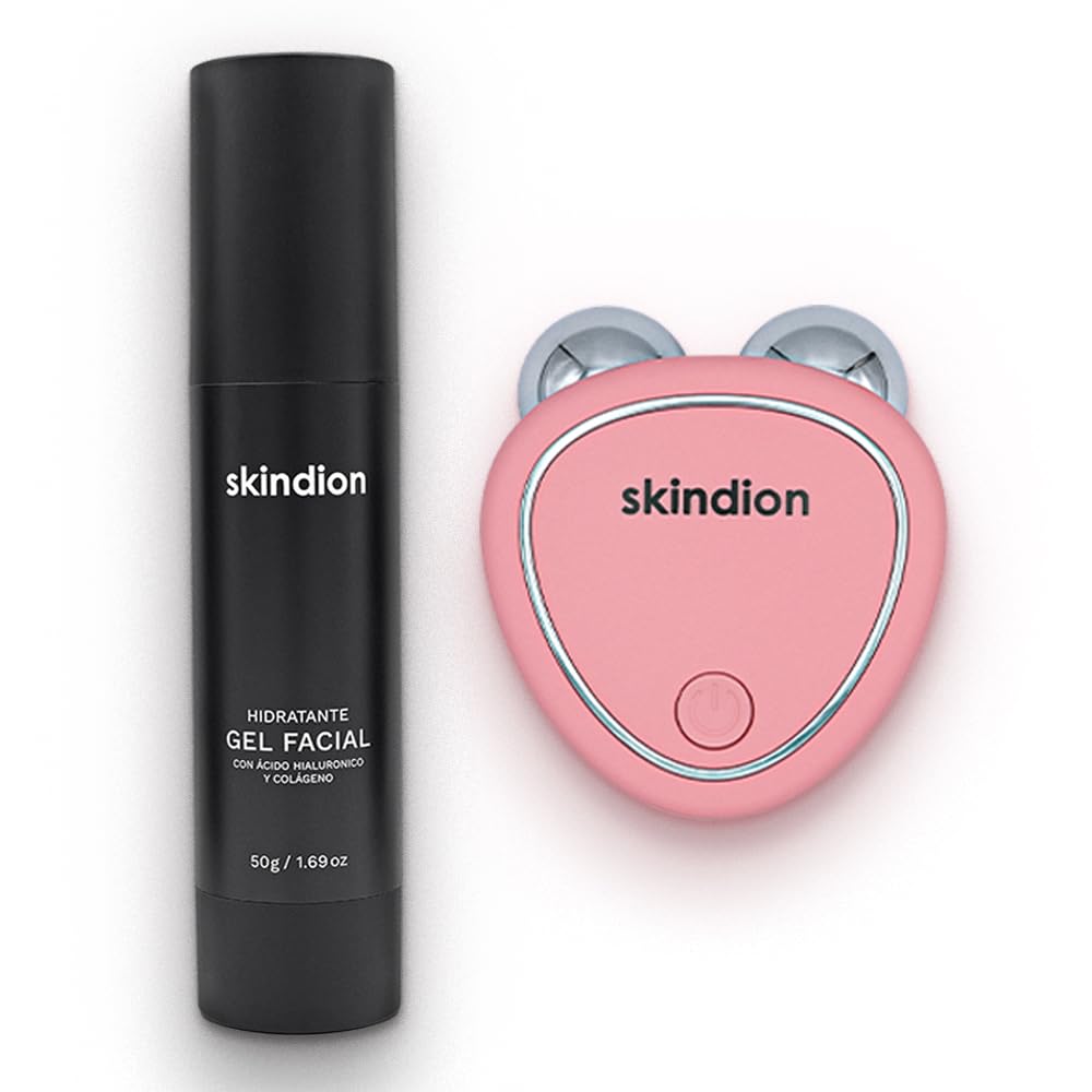 Skindion dispositivo de rejuvenecimiento facial con Microcorriente | Reductor de arrugas | Lifting facial | Ejercita rostro