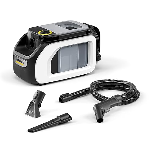 Lava-aspiradora Kärcher SE 3 Compact Home, 500 W, 1,7 litros, con cable, 3,6 m de cable, blanco