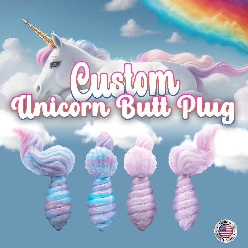 Custom Horny Unicorn Butt Plug
