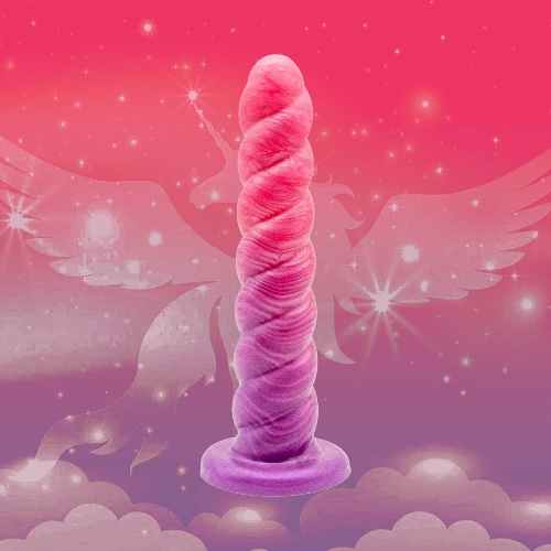 Horny the Unicorn Dildo - Add Suction Cup / Medium 00-50