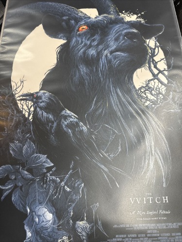 The Witch VVitch Black Phillip 1/1 Variant by Vance Kelly Cream Beige